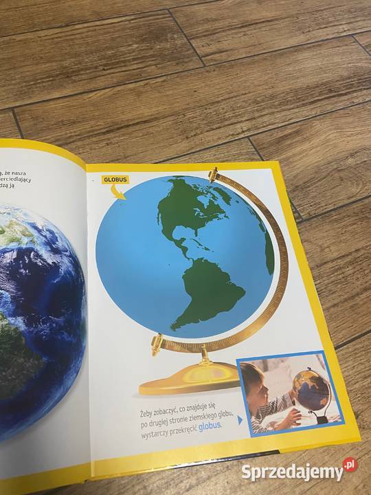 Mój pierwszy atlas świata National Geographic śląskie Błażejowice