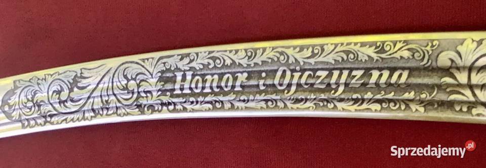 PięknaUnikatowa Szabla Pamiątkowa wz21Tadeusz