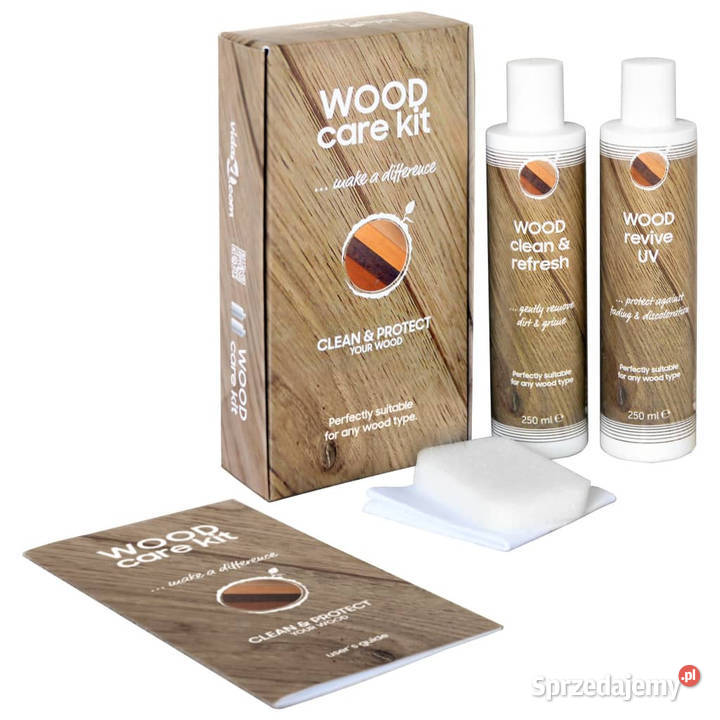 Zestaw do pielęgnacji drewna CARE KIT 2x250 ml Warszawa sprzedam