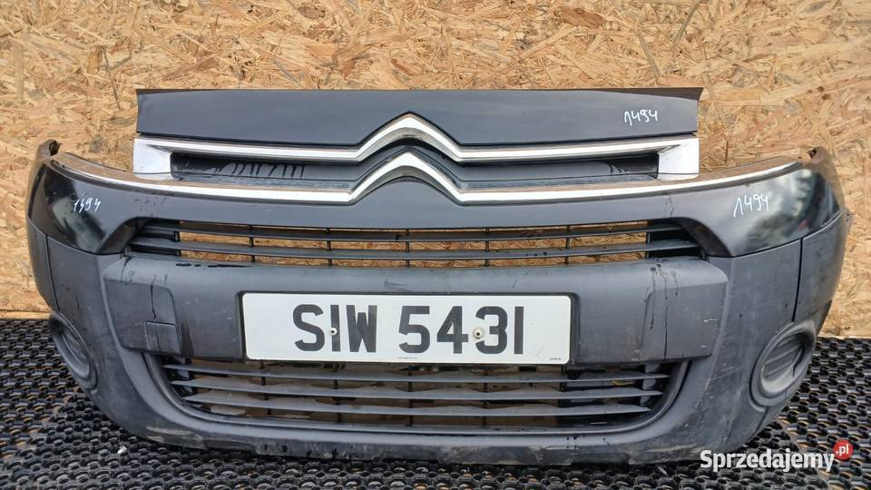 CITROEN BERLINGO II LIFT ZDERZAK PRZÓD EXL Zbierkowo