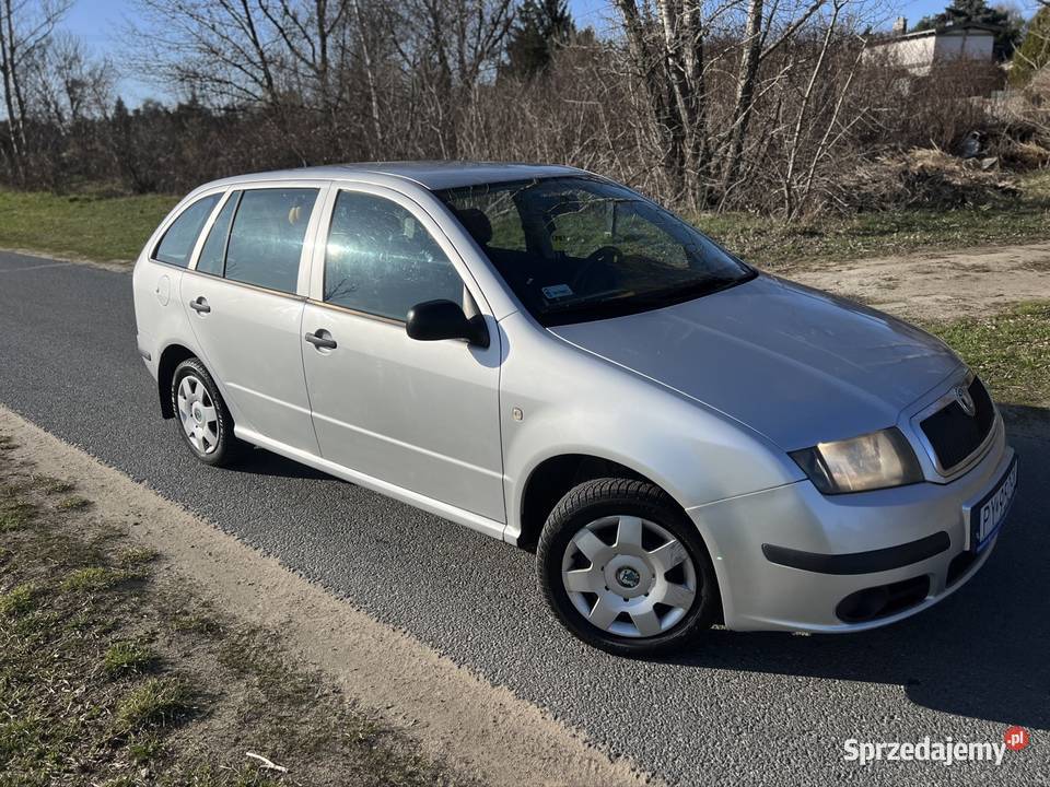 Skoda Fabia 14D 2007 szary
