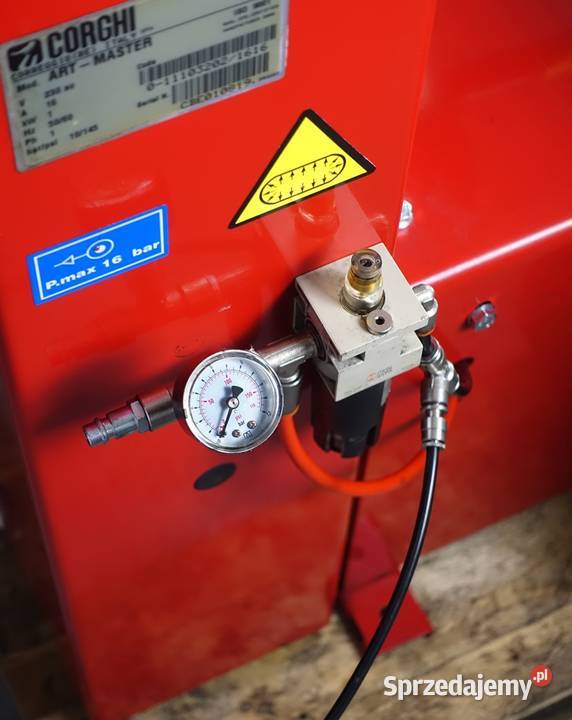 Bezłyżkowa montażownica Corghi Artiglio Master lubuskie Gorzów Wielkopolski