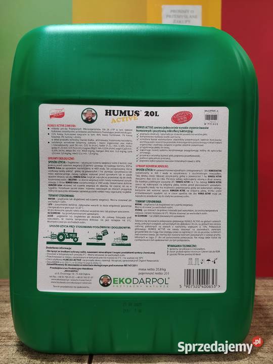 Humus Active 20L Lubartów