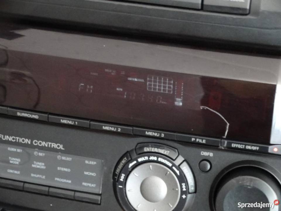 Wieża Sony HCDRX50 pilot mocna i sprawna WYSYŁKA