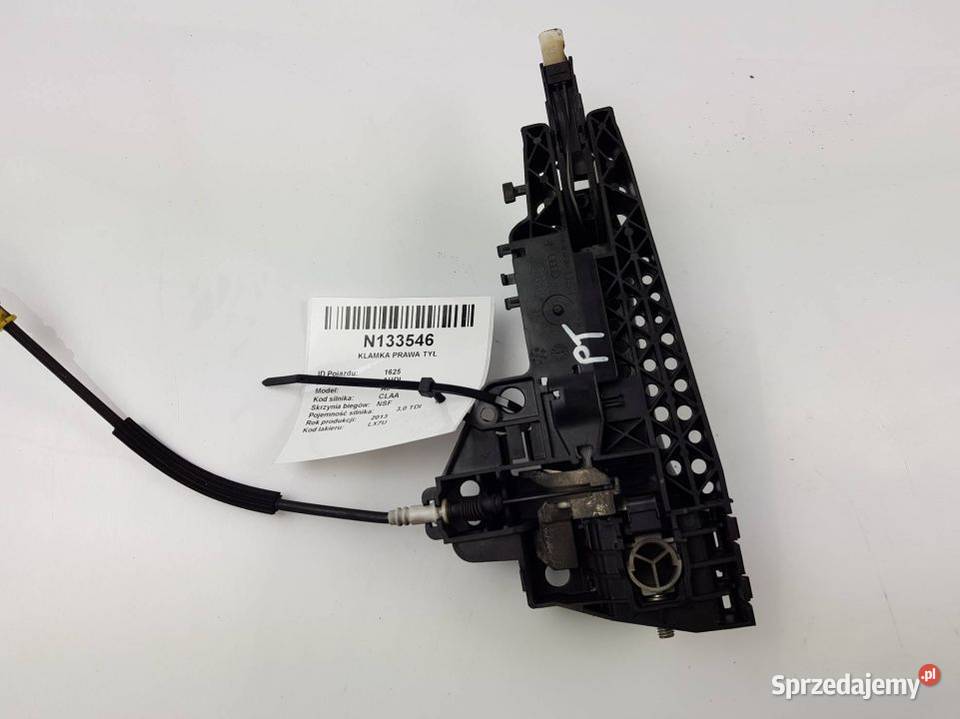 KLAMKA PRAWA TYŁ 4H0837836 KEYLESS AUDI A6 C7