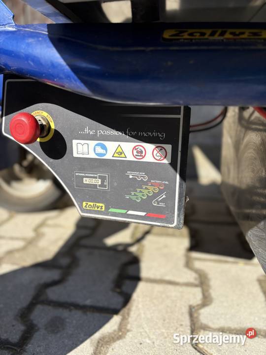 Elektryczny wózek platformowy Zallys Jespi Rok produkcji 2016 Bolechowice