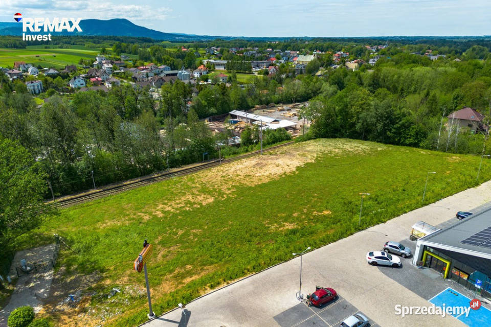 Działka pozwolenie na 2 hale i biurowiec 7531m2