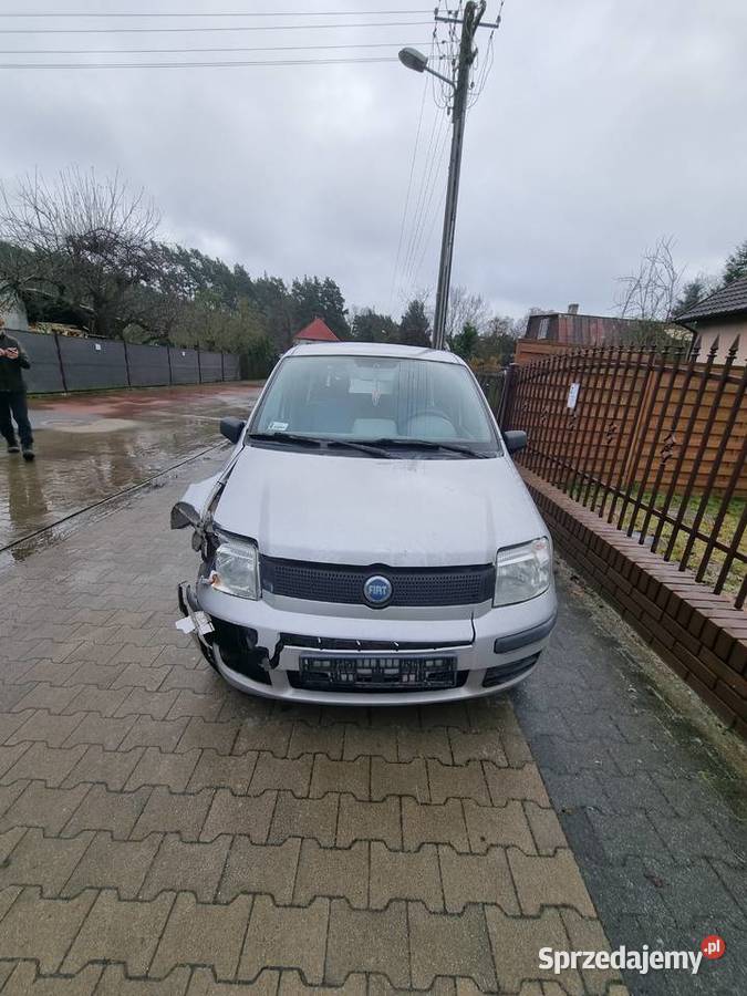 Fiat Panda uszkodzony Zaniemyśl
