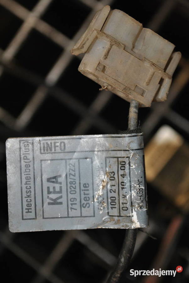Wiązka elektryczna dachu automatycznego BMW E46 śląskie Poręba
