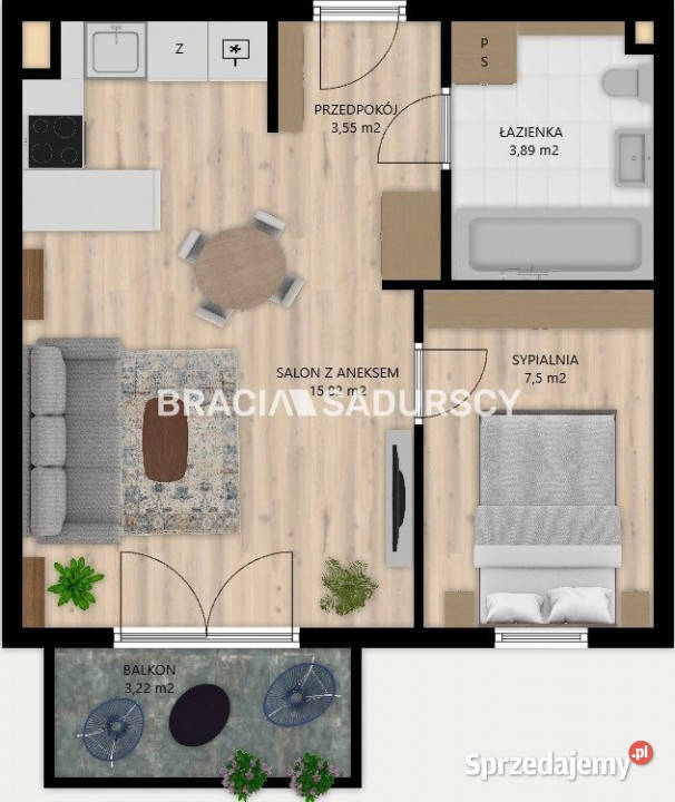 sprzedaży mieszkania Kraków Sołtysowska 3076 Piętro 1