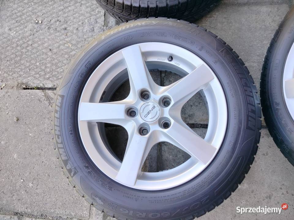 Alufelgi 16 5x120 z Opla opony zimowe Michelin