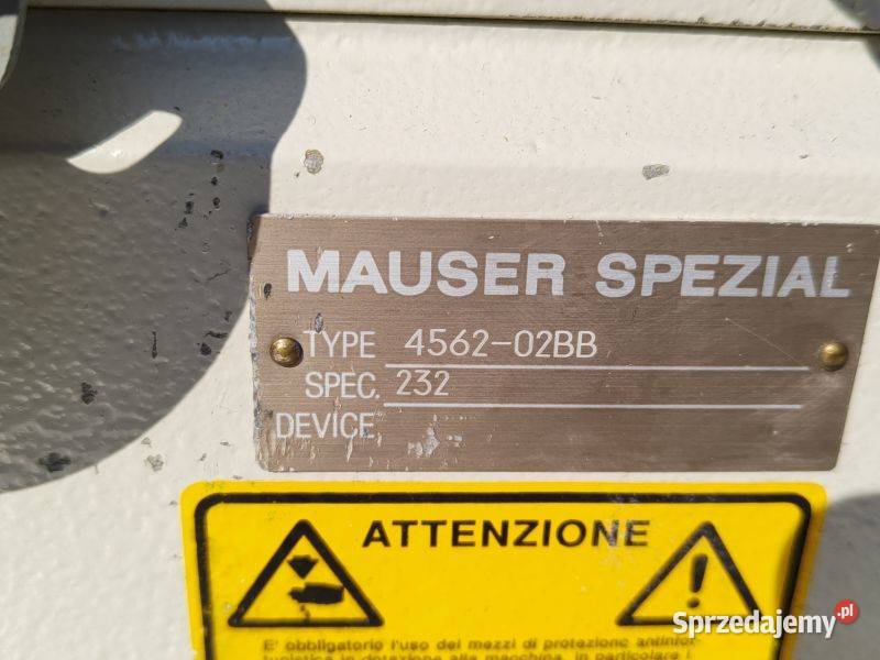 Renderka Mauser Spezial Prąd 230V Renderówka Wałbrzych