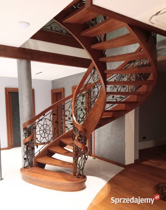 schody giete krecone balustrady kute szklane Tokarnia sprzedam