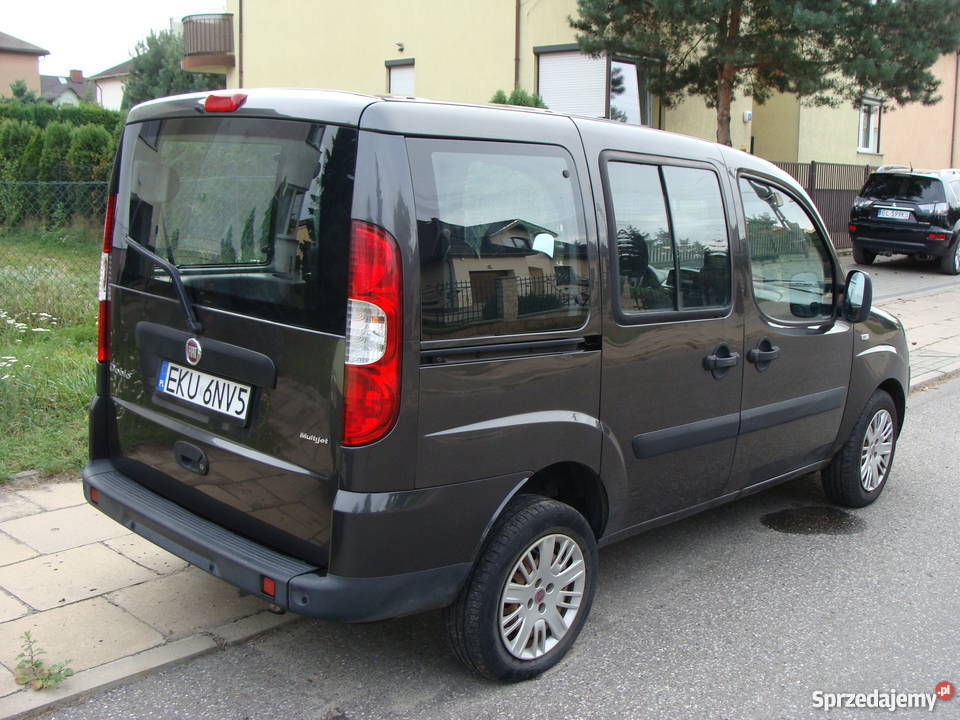 Fiat Doblo Multijet 12 siedmio osobowy 2009r Łódź