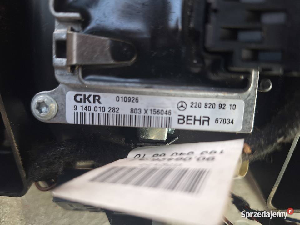 Dmuchawa Powietrza Mercedes ML W163 27