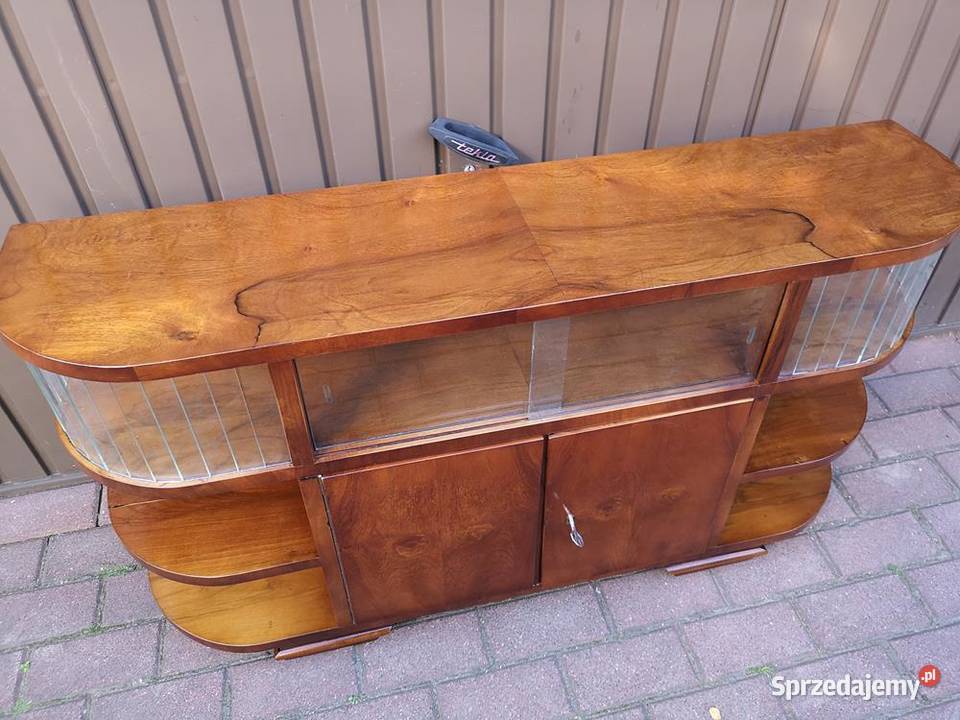 Komoda ARTDECO RTV Niska Orzech Unikat 118 Stara wielkopolskie Swarzędz