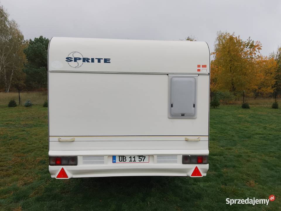 Przyczepa kempingowa Sprite 490 1999 przedsionek Rok produkcji 1999