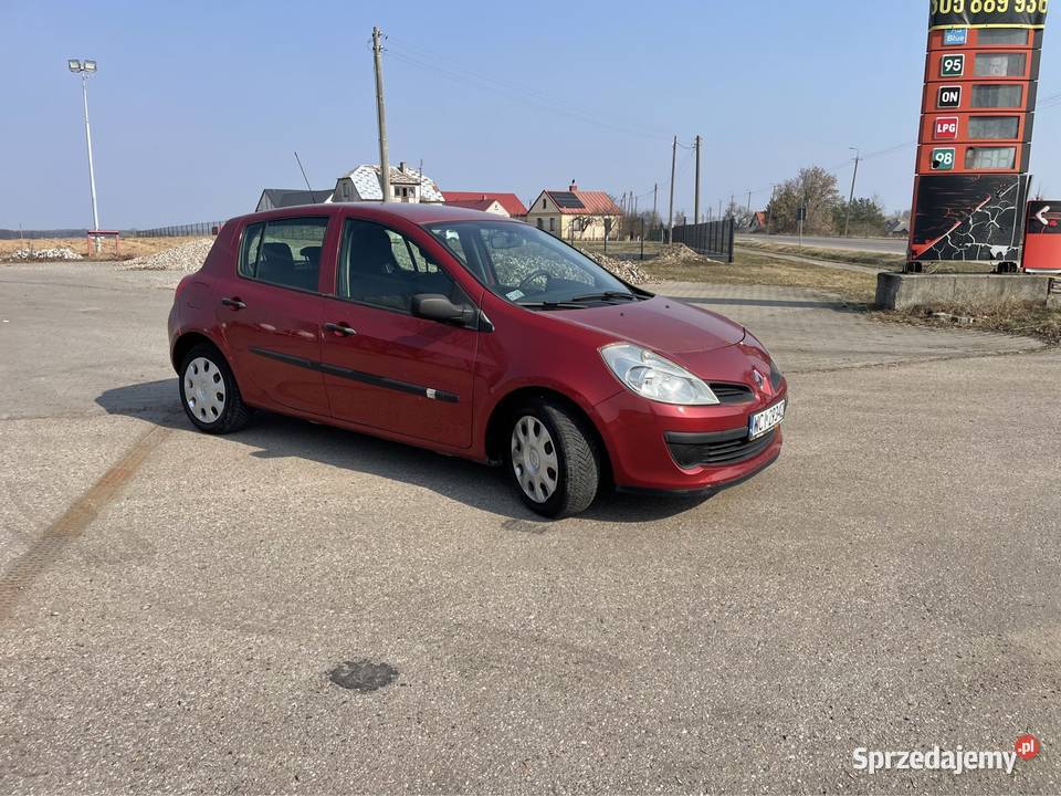 Renault Clio 2007r 14Benz LPG Klima Zamiana Samochody osobowe Rutki-Kossaki