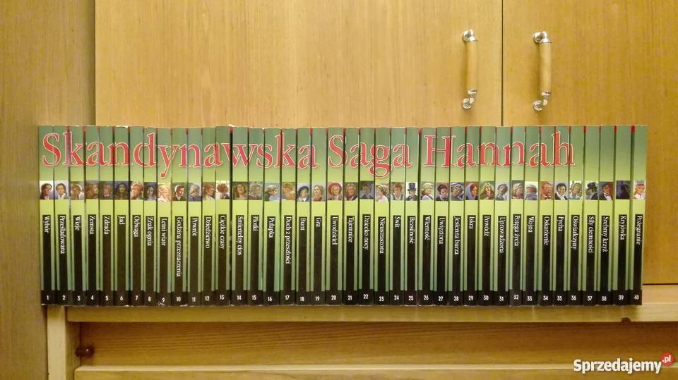 Laila Brenden Skandynawka Saga Hannah cała seria mazowieckie Warszawa