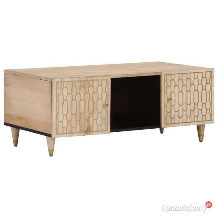 Stolik kawowy 100x54x40 lite drewno mango mazowieckie