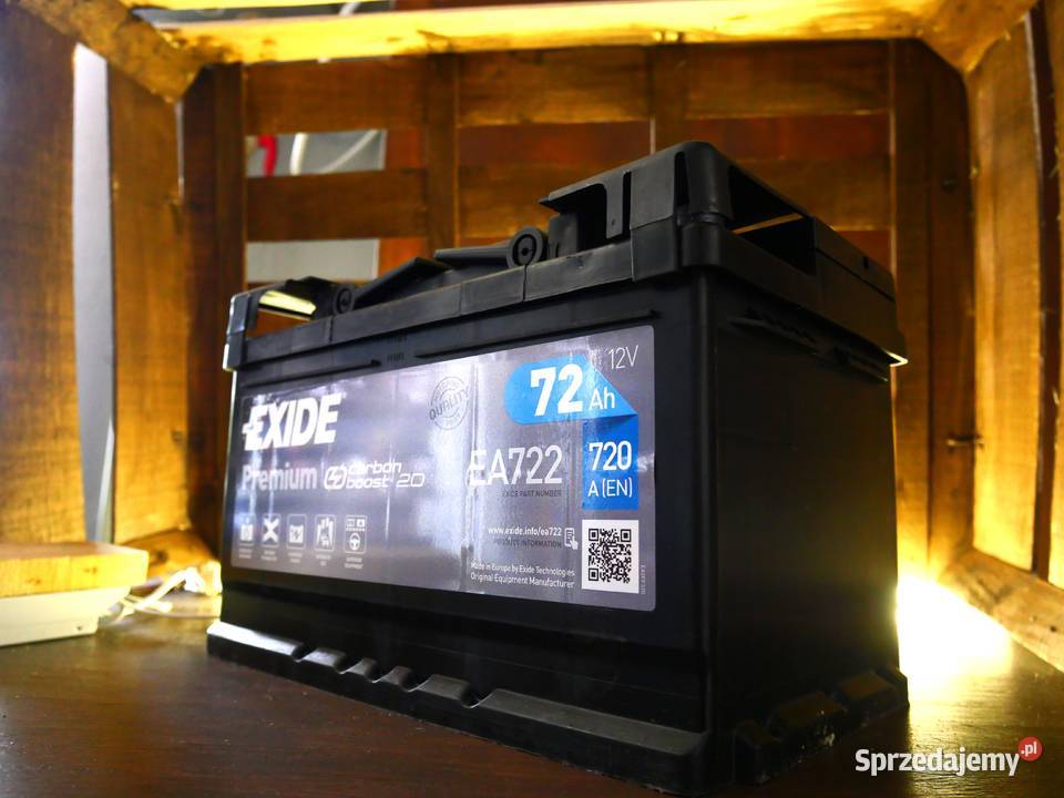 Akumulator Exide Premium 72Ah 720A PRAWY PLUS Bytom sprzedam