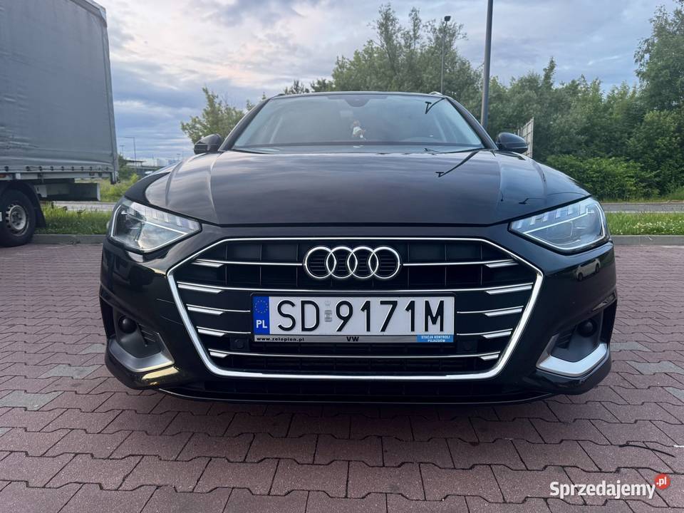 Audi A4 B9 Avant 20 TFS 150 S tronic Virtual czujnik parkowania śląskie Dąbrowa Górnicza