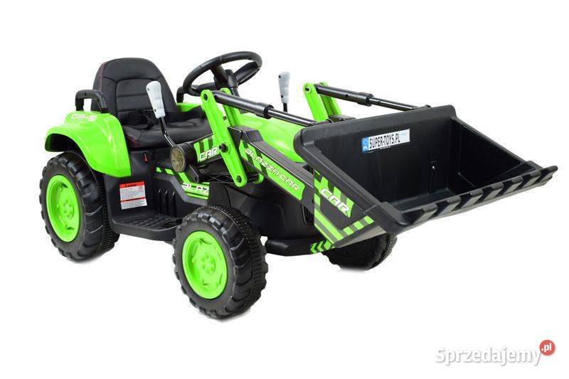 BAWIBUS Autko TRAKTOR z łyżką przyczepą na Myszków