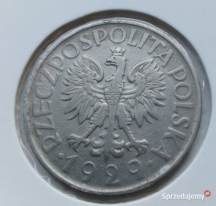 POLSKA1 ZŁOTY1929 r Numizmatyka Legionowo