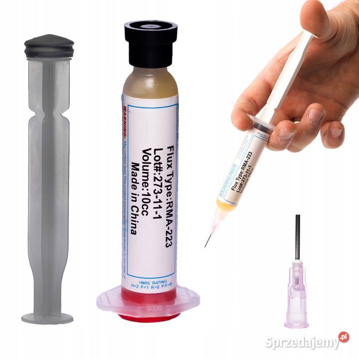 Topnik Flux Lutowniczy RMA223 5x 10cc z małopolskie Ludźmierz