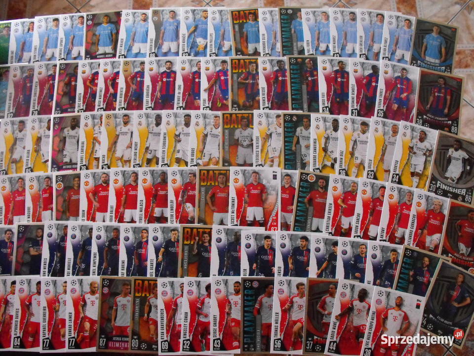 topps Match Attax Champions League 2024 komplet Mykanów