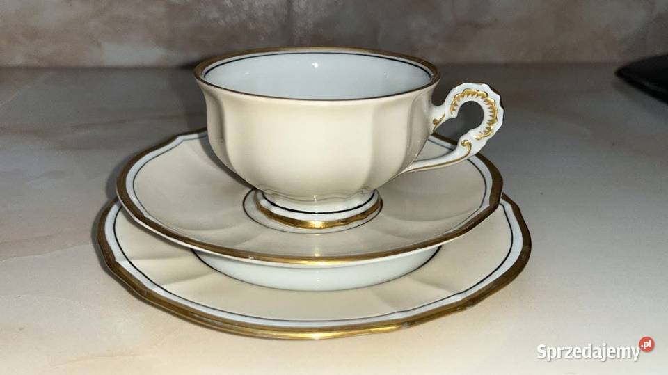 Filiżanka z talerzykiem Anna Carina Furstenberg Gdańsk
