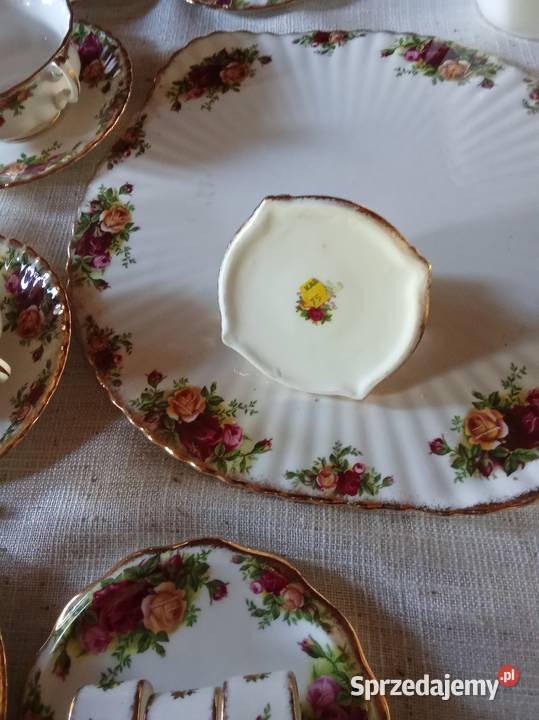 Serwis kawowoobiadowy Royal Albert England