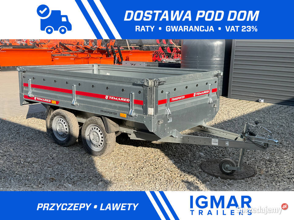 Przyczepka samochodowa TEMARED TRANSPORTER Leszno