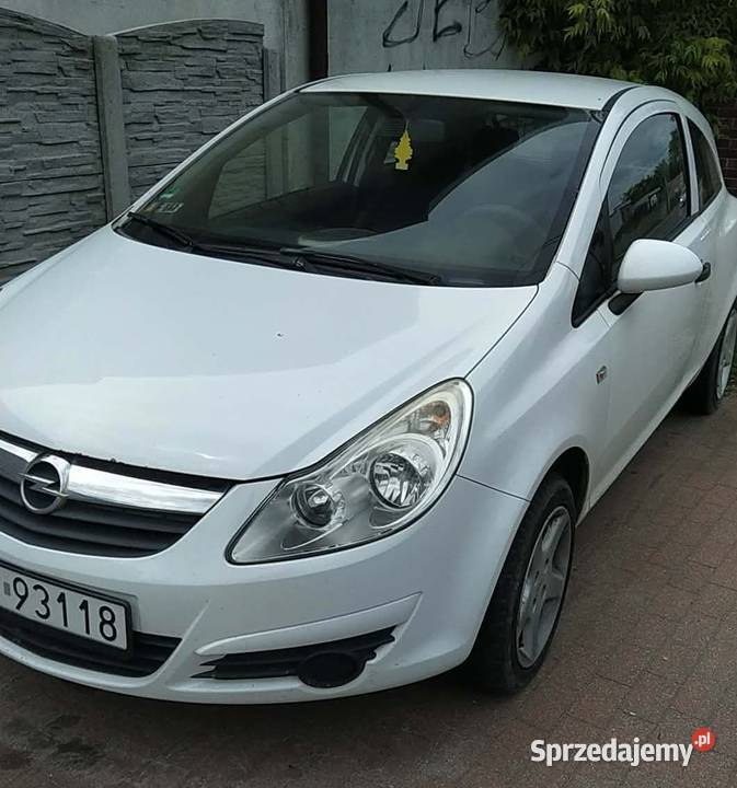 Corsa 10 2009 zarejestrowana sprawna biały wielkopolskie