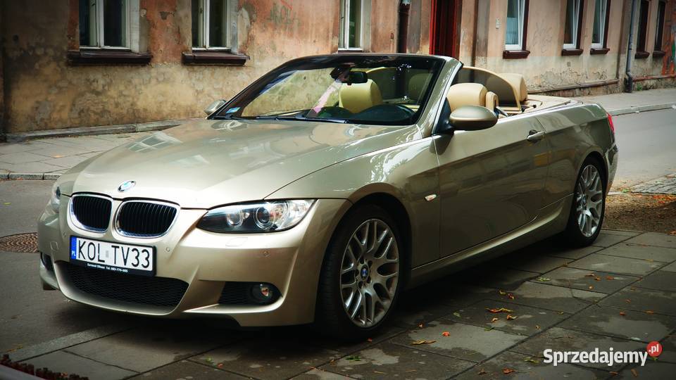 BMW 320i Cabrio E93 Złoty perfekcyjny stan Mysłowice