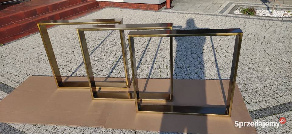 Nogi do stołu złoty poler Stoły, krzesła, biurka mazowieckie Warszawa