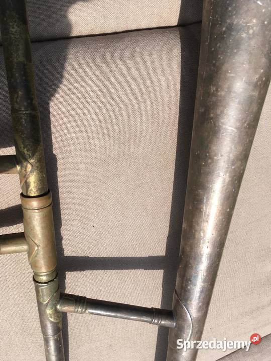 Henri Selmer Paris stary przedwojenny puzon Pruszków