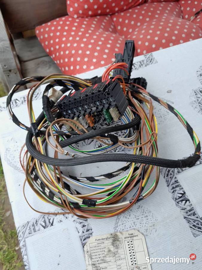 Mercedes W208 wiązka elektrycznych foteli z osobowe Pozostałe Gdańsk