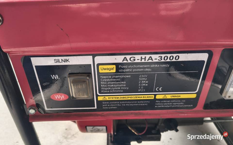 Sprzedam nowy agregat prądotwórczyPowermat śląskie sprzedam