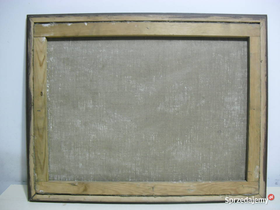 Obraz na płótnie St Sarek 1990r 67x52 Andrychów