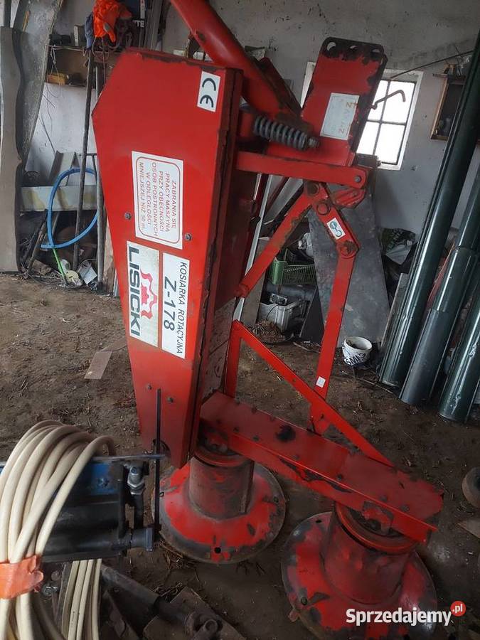 Kosiarka rotacyjna Lisicki 135 nowa nieuszkodzony Jasienica Rosielna