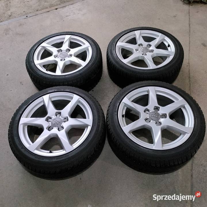 Koła zimowe Audi A4 B8 5x112 17 ET45 Środa Wielkopolska sprzedam