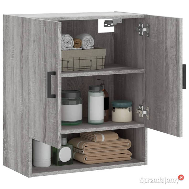 Szafka ścienna szary dąb sonoma 60x31x70 mazowieckie Warszawa