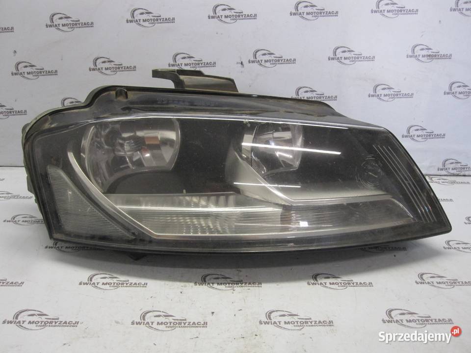 AUDI A3 8P II LIFT 10r lampa prawa przód ANGLIK
