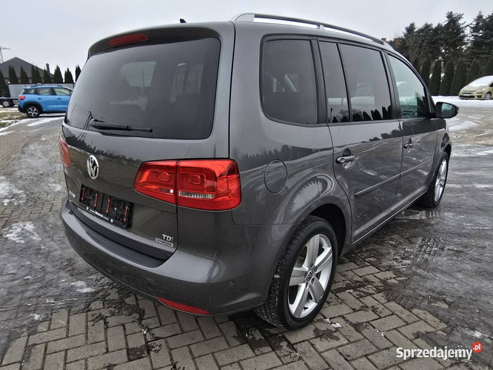 Volkswagen Touran 16tdi AUTOMATNavigacjaPanorama garażowany Kutno sprzedam