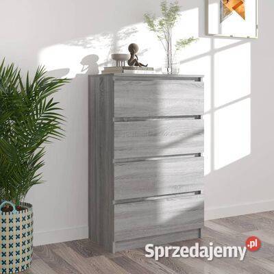 vidaXL Komoda szary dąb sonoma 60x35x985 mazowieckie Warszawa sprzedam
