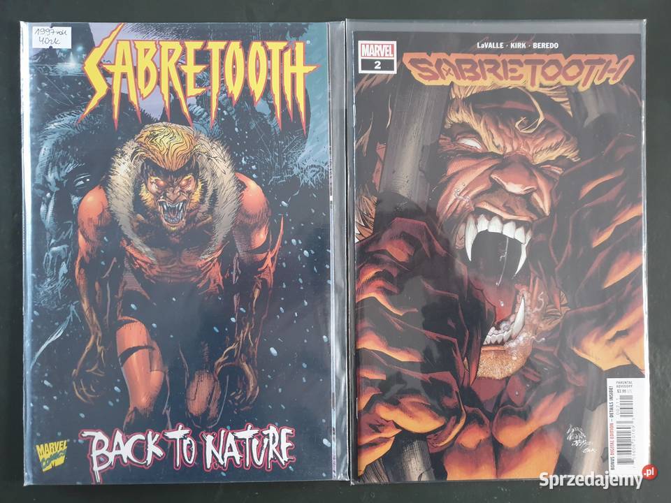 Sabretooth zestaw 6 komiksów Marvel USA Gdynia sprzedam
