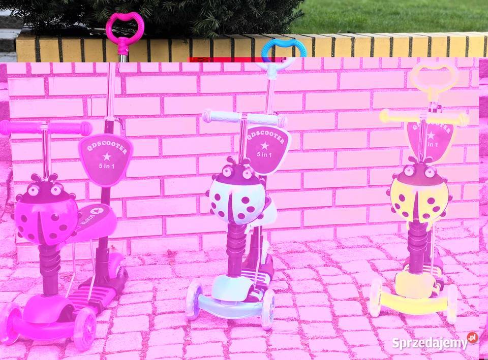 Hulajnoga biedronka Rolki, wrotki i hulajnogi