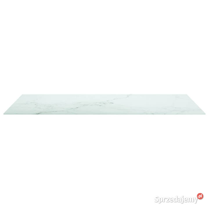 Blat stołu biały 120x65 8 mm szkło z teksturą Warszawa