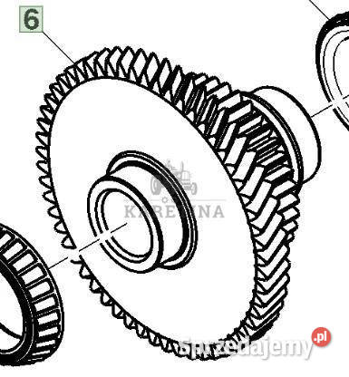John Deere 8130 8230 8330 8430 8530 Bieg Koło